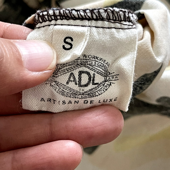 Free People x Artisan De Luxe Camo Print Top Womens Small Grunge Boho Army - Picture 13 of 15